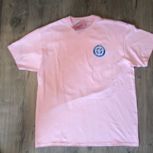 Simply Southern large save waves pink tshirt